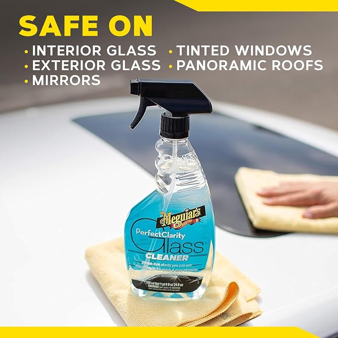 Meguiar's Perfect Clarity Glass Cleaner, Keep Windows, Windshields, and Mirrors - Image 10