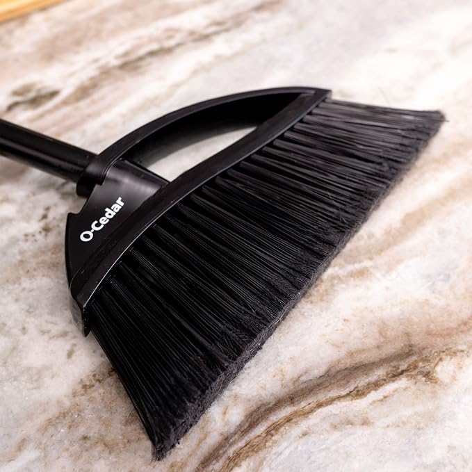 O-Cedar Indoor & Outdoor Strong Sweep Broom & Brush Bundle | Heavy Duty - Image 11
