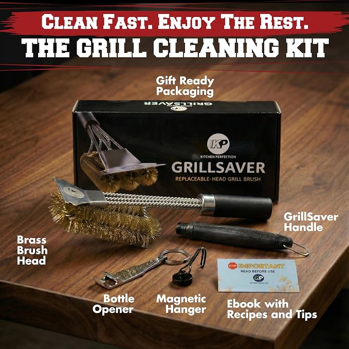 KITCHEN PERFECTION Brass GrillSaver - Image 6