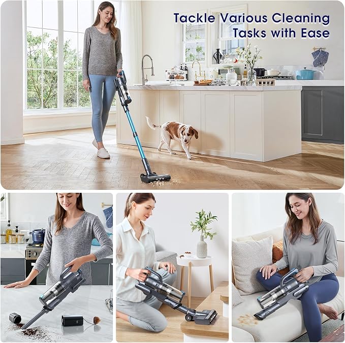 35, 000pa Cordless Vacuum Cleaner, Max 50 Minutes, Lightweight Cordless Cleaners - Image 7