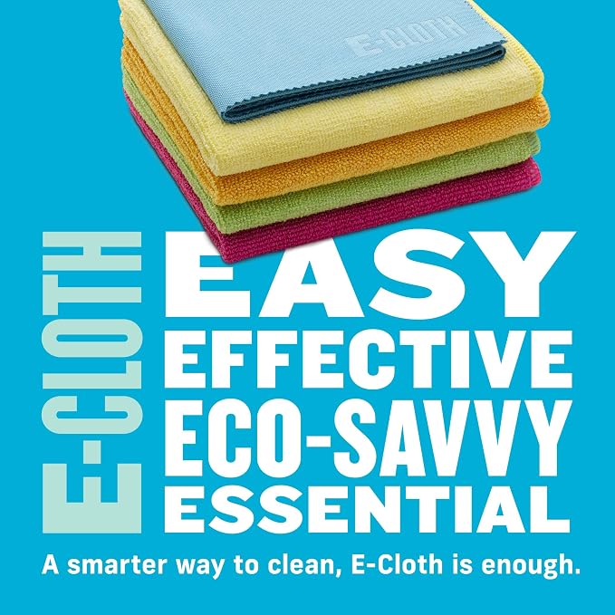 E-Cloth Starter Pack, Premium Microfiber Cleaning Cloths, Great Household - Image 8