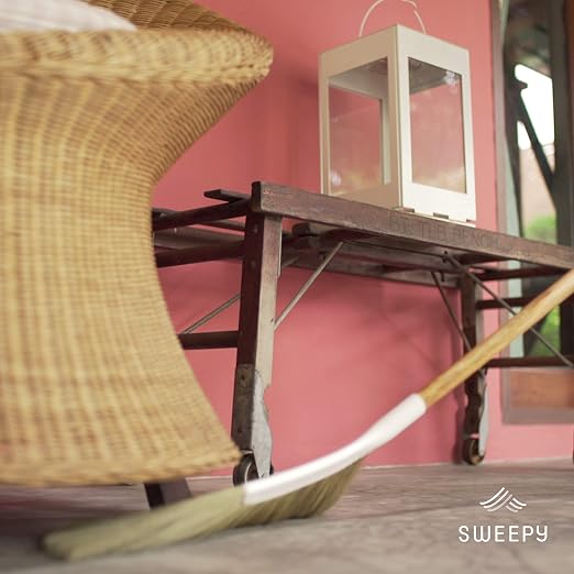 SWEEPY Light - Indoor Grass Broom - Long Handle Broomstick - Image 5