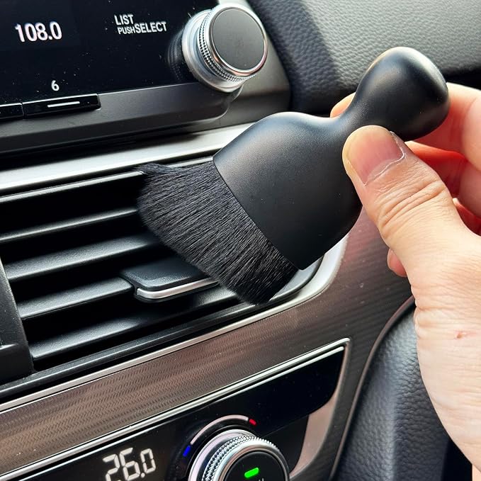 Car Detailing Brush, Soft Bristle Cleaning Brush, Scratch-Free Auto Duster Tool - Image 5