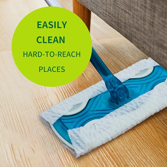 Dr.Easy Microfiber Dry Sweeping Cloths, 36ct Disposable Mopping Pads Refil Pack - Image 7