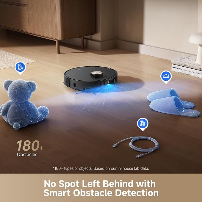 DREAME L50 Ultra Robot Vacuum and Mop Black - Image 3