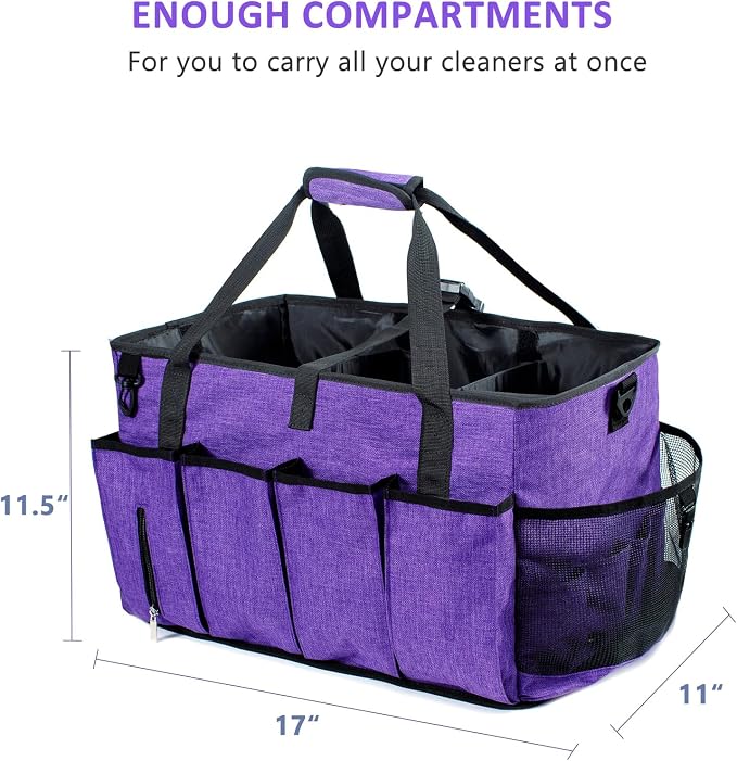 XL Professional Cleaning Caddy for Cleaning Suppliers, Cleaning Organizer - Image 5