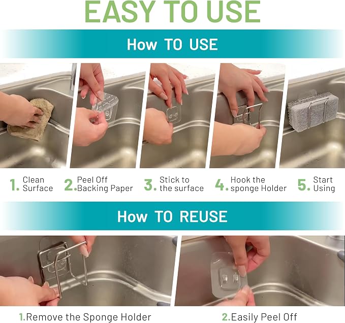 Hook LAB Reusable Sponge Holder - Image 7