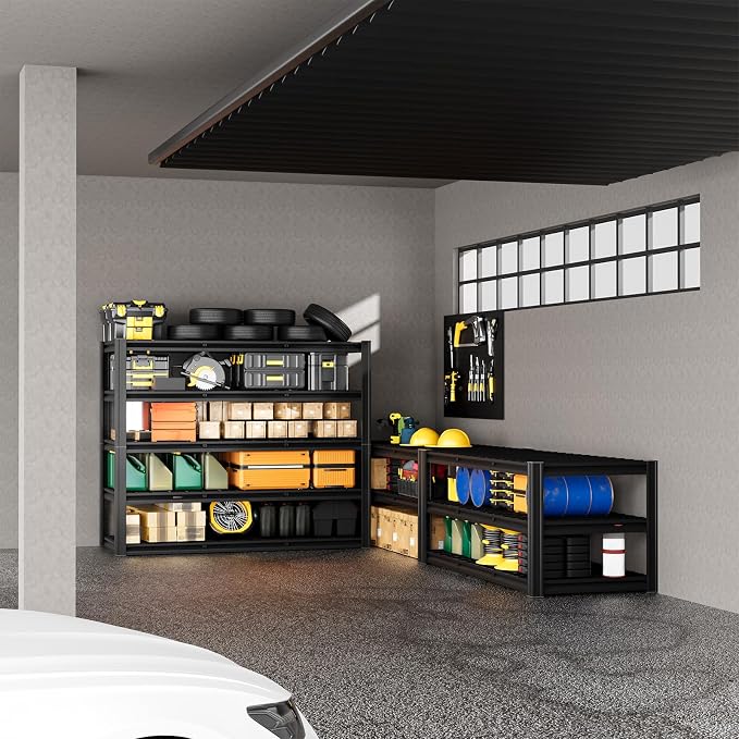 5-Tier 60”W x 24”D x 72”H Garage Shelving Storage Shelves 3000LBS Heavy Duty - Image 6