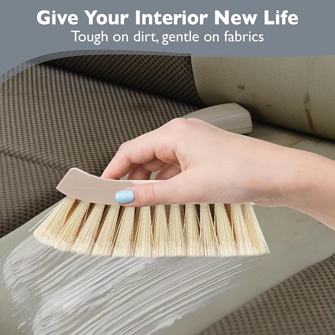 Nanoskin 6-Inch Heavy-Duty Professional Interior & Upholstery Cleaning Brush - Image 4