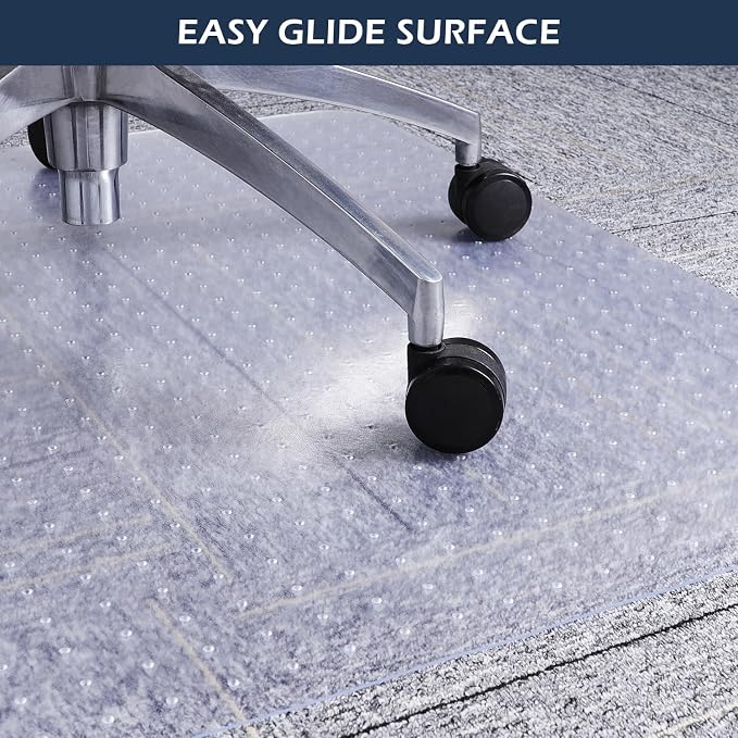SALLOUS Clear Chair Mat for Carpet, Gaming Chair Mat - Image 4