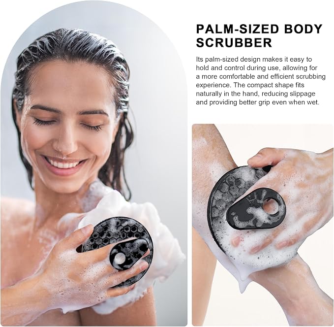 INNERNEED Food Grade Silicone Body Scrubber Gentle Exfoliating Brush - Image 3