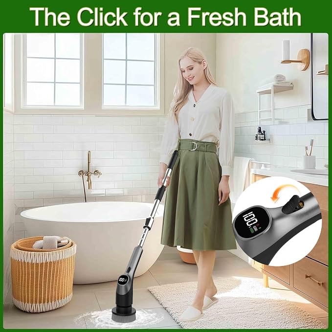 Electric Spin Scrubber, Shower Scrubber - Image 3