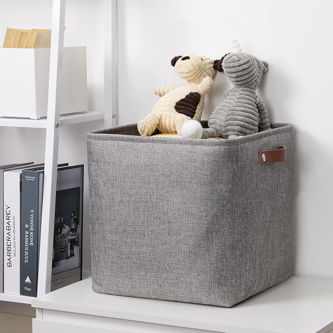 DULLEMELO Cube Basket for Storage and Organization, Collapsible Fabric Cube for - Image 7