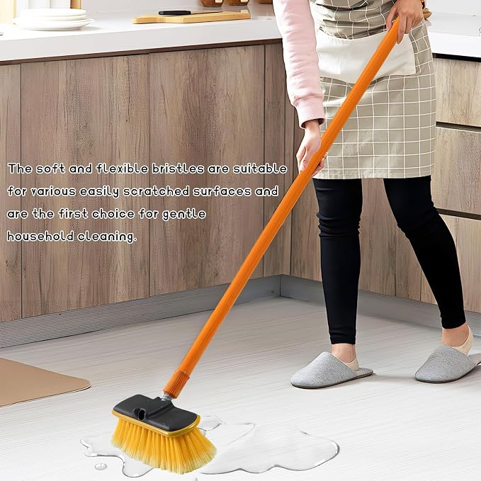 Car Wash Brush Head with Soft Bristle, Flow Thru Washing Brush Compatible with - Image 5
