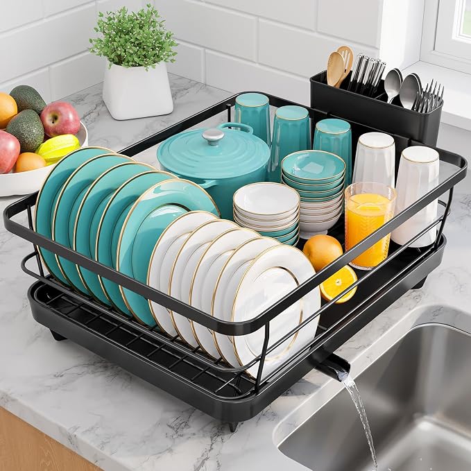 Stainless Steel Dish Drying Rack by Sakugi