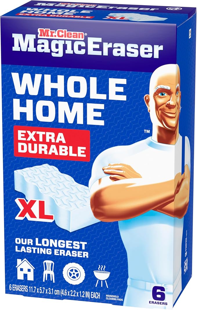 Mr. Clean Magic Eraser Sponge, All Purpose Cleaner, Long Lasting Cleaning - Image 11