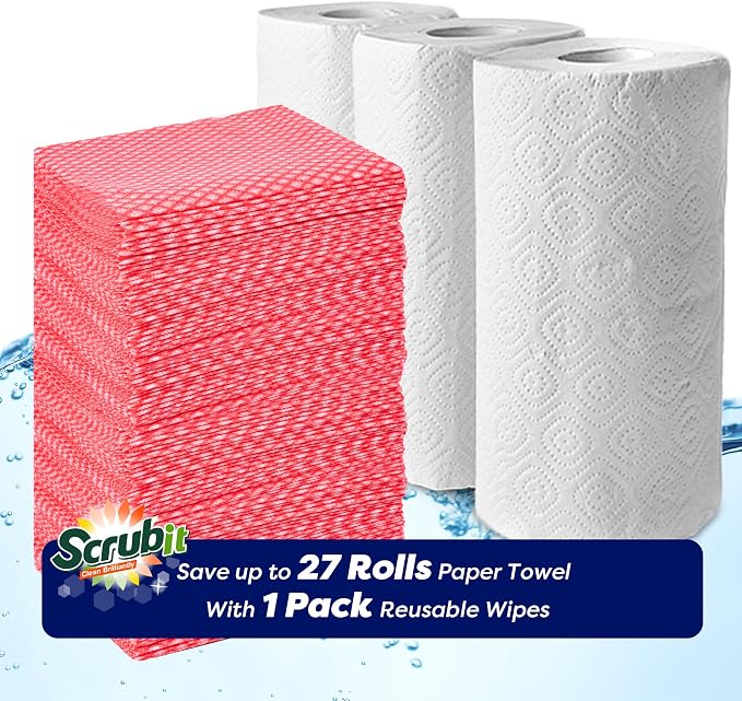 SCRUBIT Reusable Cleaning Wipes, Handy Wipes - Image 3