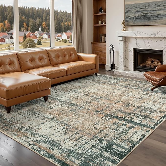 Area Rugs 8x10, Large Soft Rugs by Rugxara