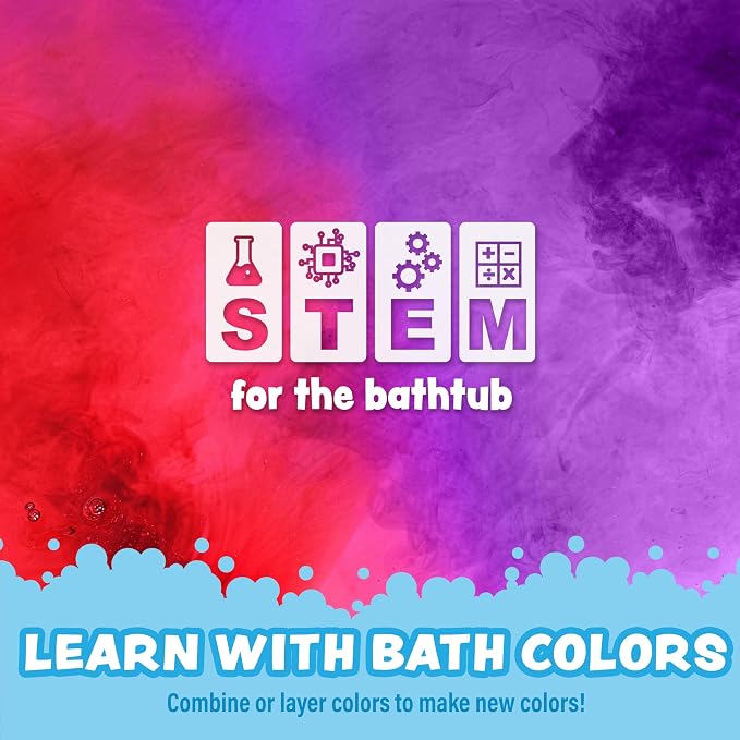 Tub Works® Bath Color Brush™ Kids Bath Bomb Set | Nontoxic & Fragrance-Free | - Image 7