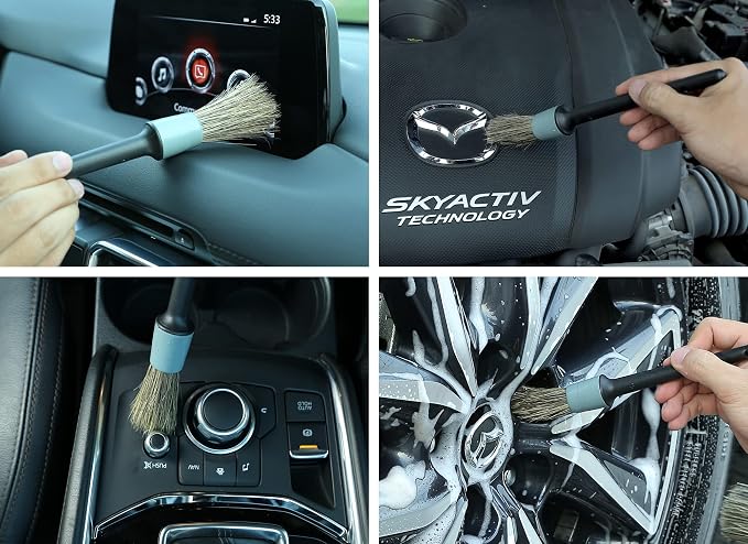 TAKAVU Complete Car Detailing Brush Kit - Image 6
