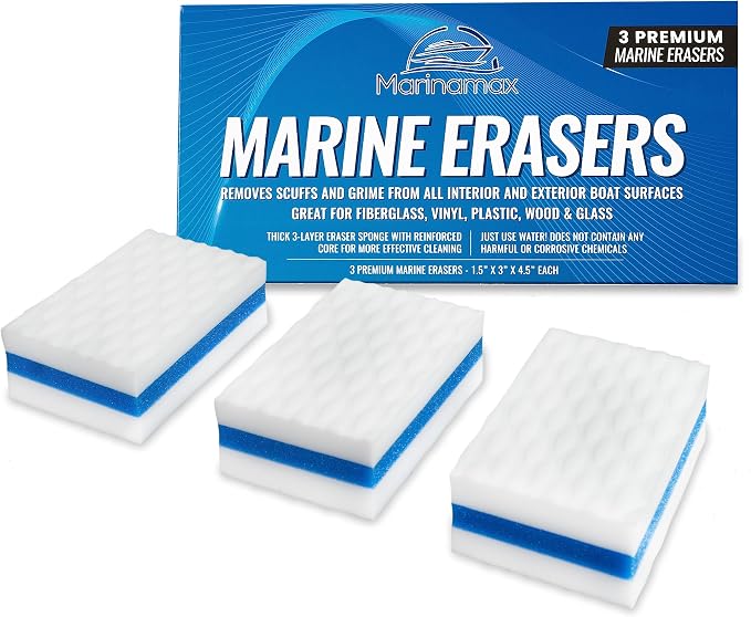 Boat Eraser Boat Cleaner 3-Pack | Marine Eraser by Marinamax