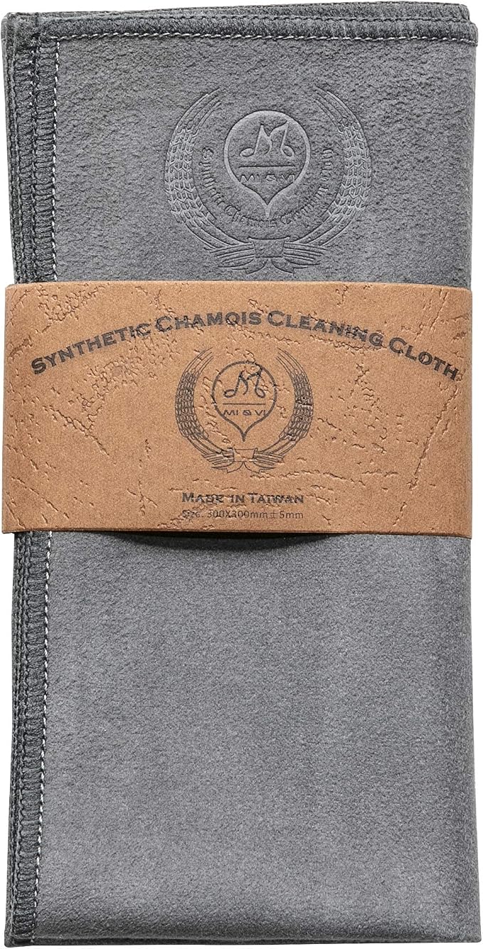 MI&VI Synthetic Chamois Microfiber Instrument Cleaning & Polishing Cloth by MIVIMusic