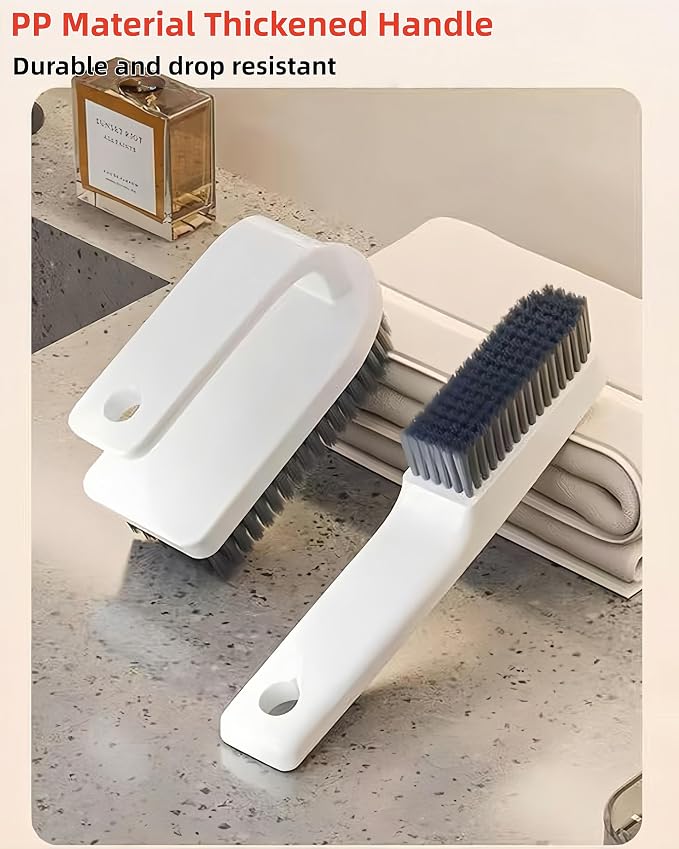 2 Pack Scrub Brush Laundry Cleaning Brush Soft Bristle Household Cleaning - Image 2