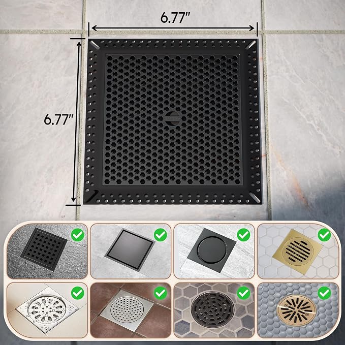 Not Moving Shower Drain Hair Catcher, Effective Hair Catcher Shower Drain - Image 6