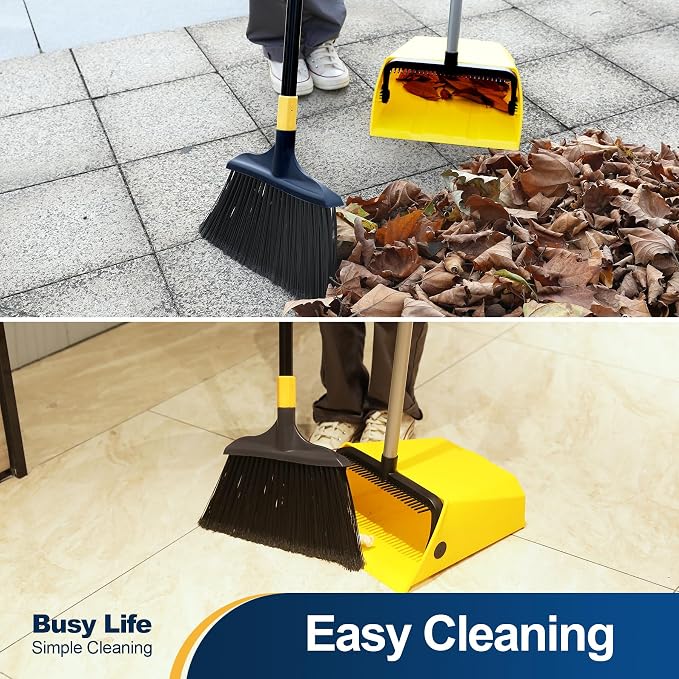 Yocada Commercial Dustpan with Comb Outdoor Indoor - Image 4