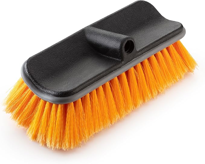 Hard Bristle Deck Scrub Brush Heavy Duty // Concrete Scrub Brush by EXTEND-A-REACH