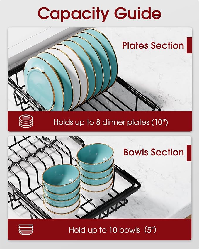 Dish Drying Rack in Sink - Image 7