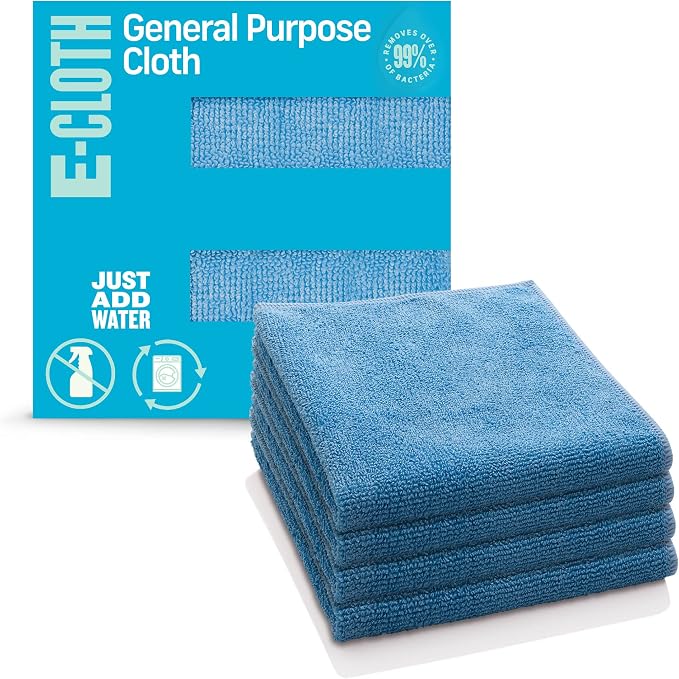 E-Cloth Microfiber Cloth, World's Leading Premium Microfiber Cleaning Cloth by E-Cloth