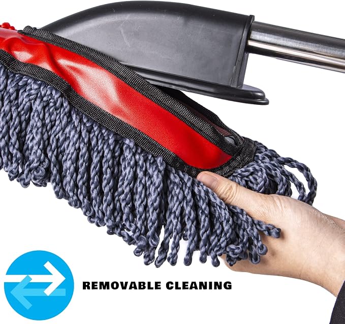 Soft Microfiber Car Duster Exterior Scratch Free Multipurpose Duster - Image 4