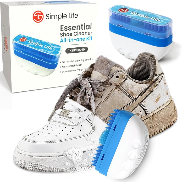Simple Life All-in-1 Sneaker Cleaner Kit | Sneaker Cleaner, Tennis Shoe Cleaner by SimpleLife