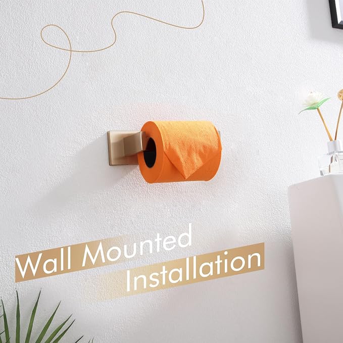 KOKOSIRI Toilet Paper Holders Wall Mounted Toilet Roll Holder - Image 7