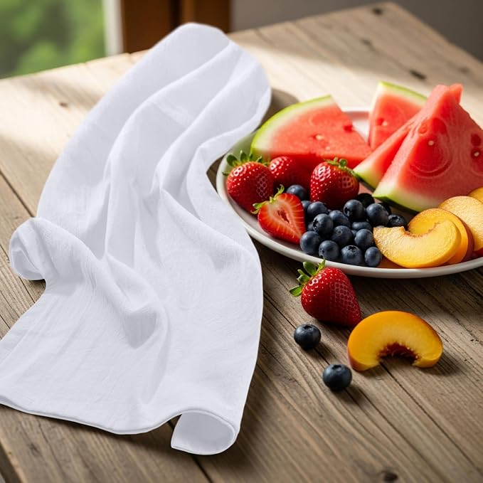 Utopia Kitchen White Flour Sack Towels 100% Cotton Tea Towels - Image 7