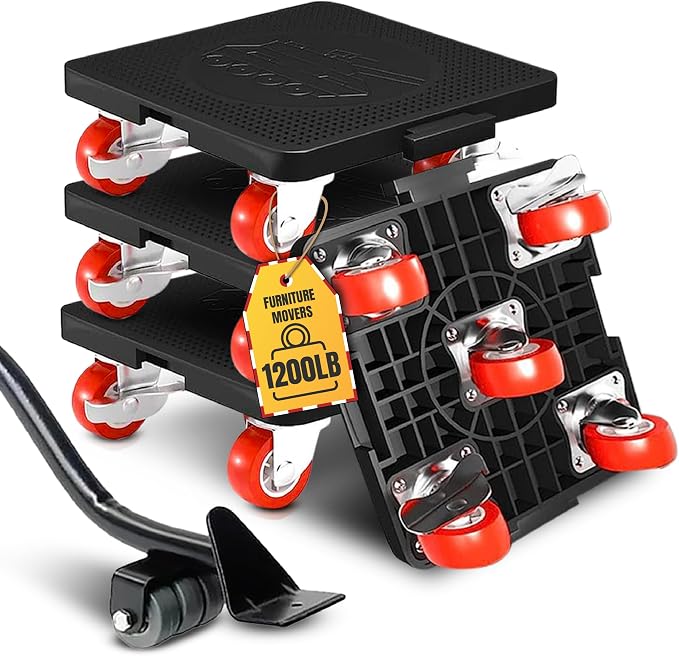 Heavy Duty Furniture Dolly Set by Unknown