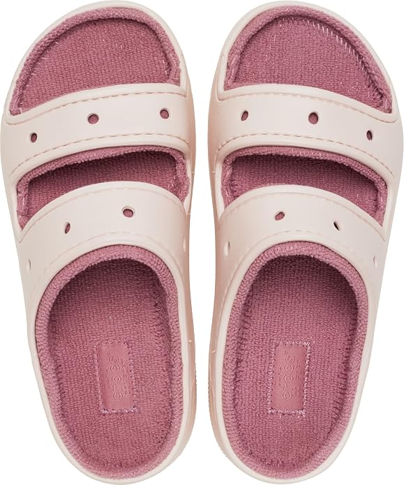 Crocs Unisex Adult Classic Cozzzy Towel Sandals, Fuzzy Slippers and Slides - Image 4