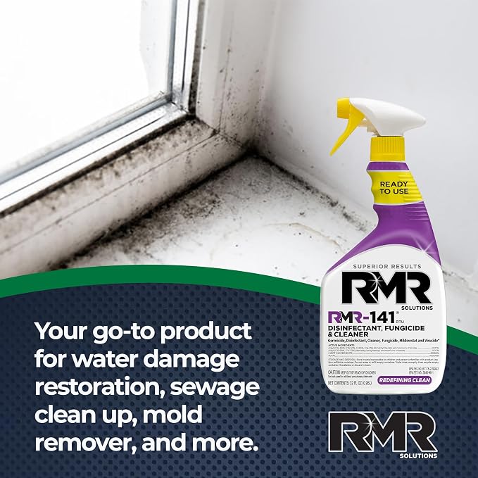 RMR-141 EPA Registered Mold and Mildew Killer, Eliminates Odors, Removes Mold - Image 3