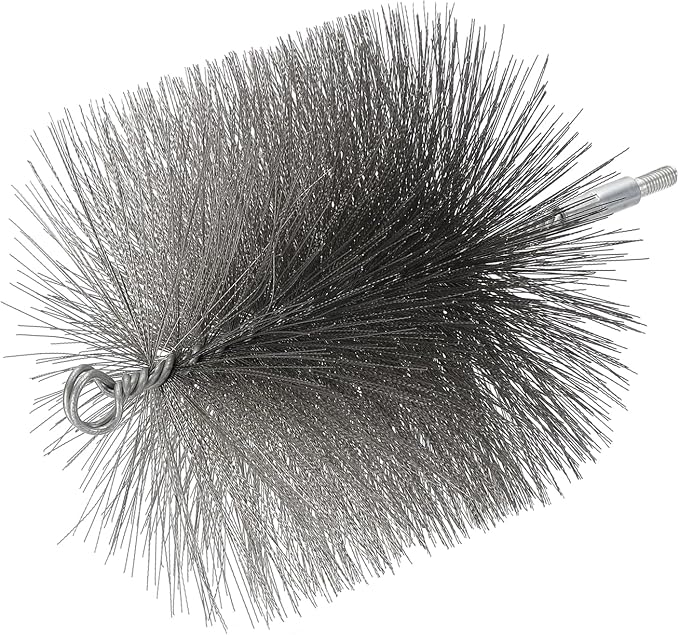 PATIKIL 5" Wire Chimney Cleaning Brush, Stainless Steel Round Chimney Sweep by PATIKIL