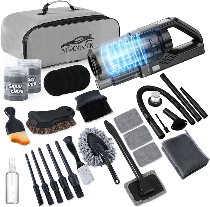 NIKCOSMK Car Cleaning Kit, Car Detailing Kit by NIKCOSMK