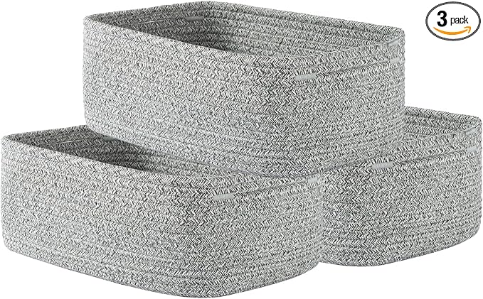 Small Woven Basket, Storage Basket by KALLAX