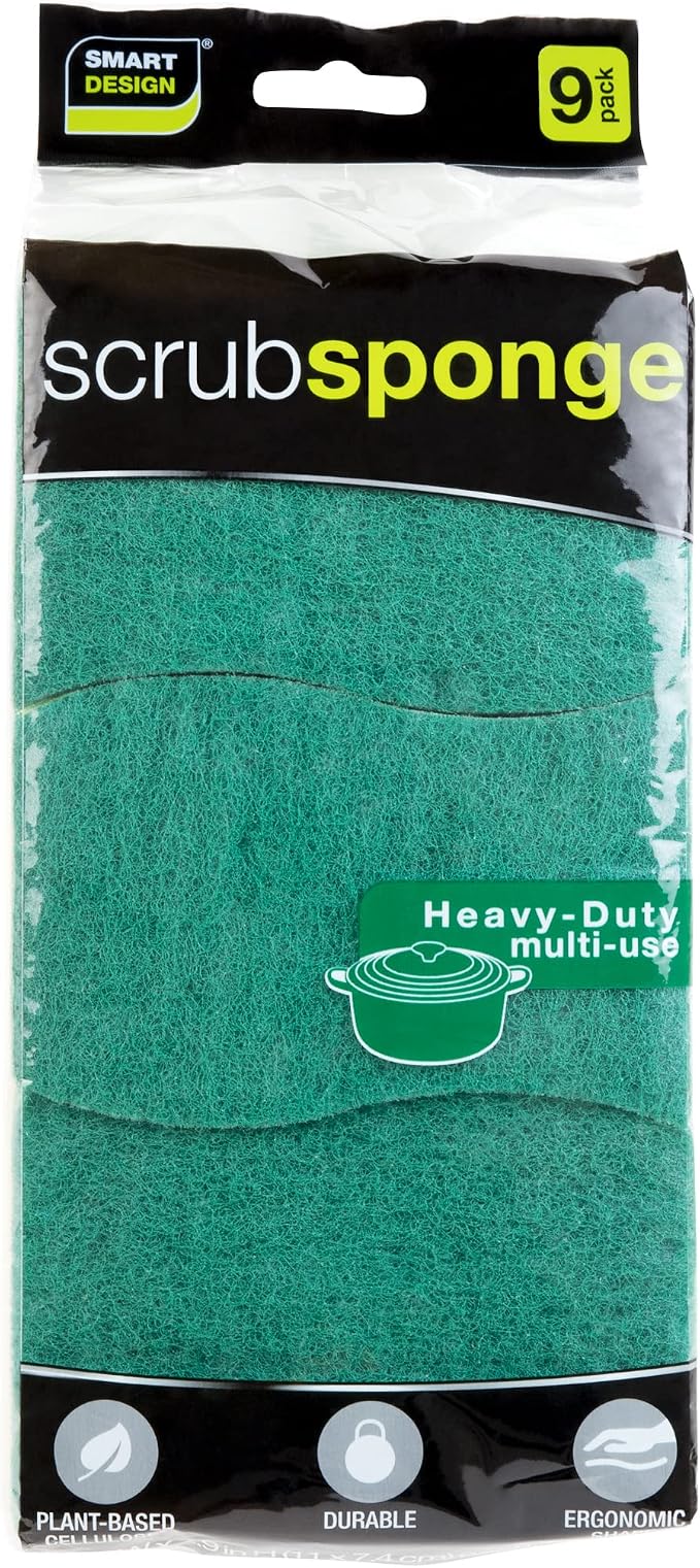 Smart Design Heavy Duty Cellulose Smart Scrub Sponge - Image 4