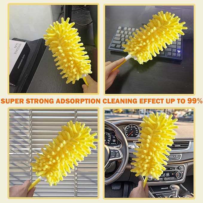 Duster Refill for Swiffer Duster, Reusable Duster Refill Compatible - Image 4