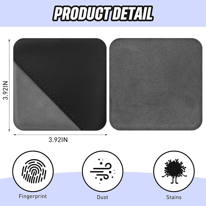4 Pcs Car Screen Cleaner Car Touch Microfiber Screen Cleaner Cloth Cleaning - Image 2