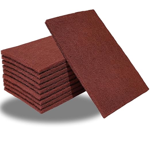 10 Pack 6" x 9" 400 Grit General Purpose Scuff Pads by Tonmp