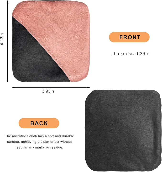 Car Screen Cleaner, Square Microfiber Cloth Non-Scratch Auto Touchscreen - Image 2