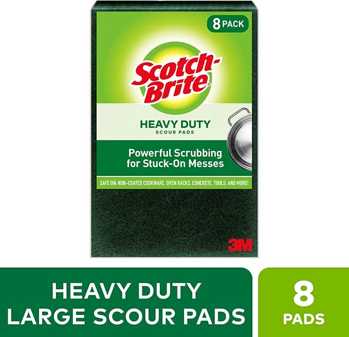 Scotch-Brite Heavy Duty Large Scour Pads, Scouring Pads - Image 6