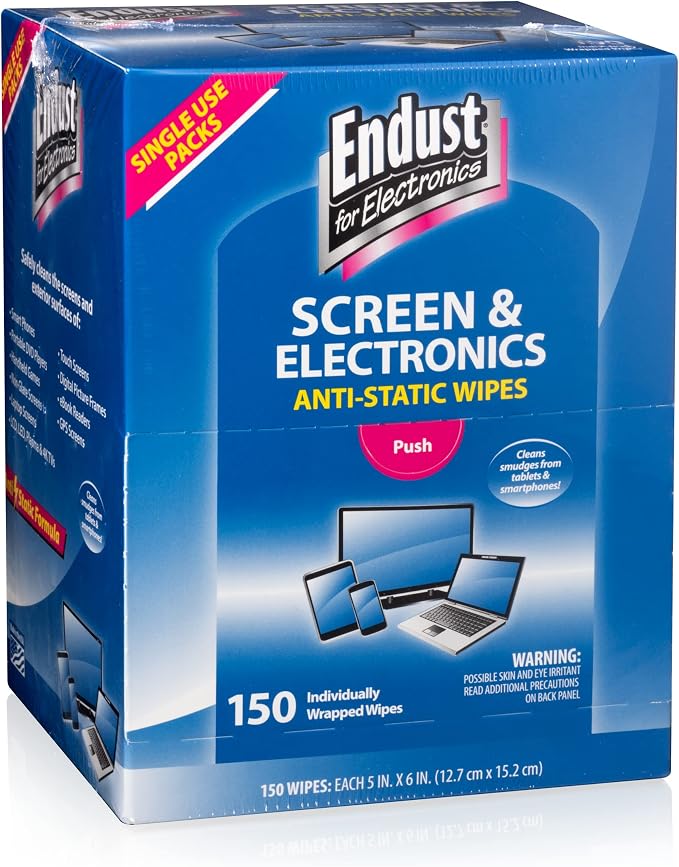 Endust for Electronics; Individually Wrapped, Anti-Static, Screen & Electronics - Image 3