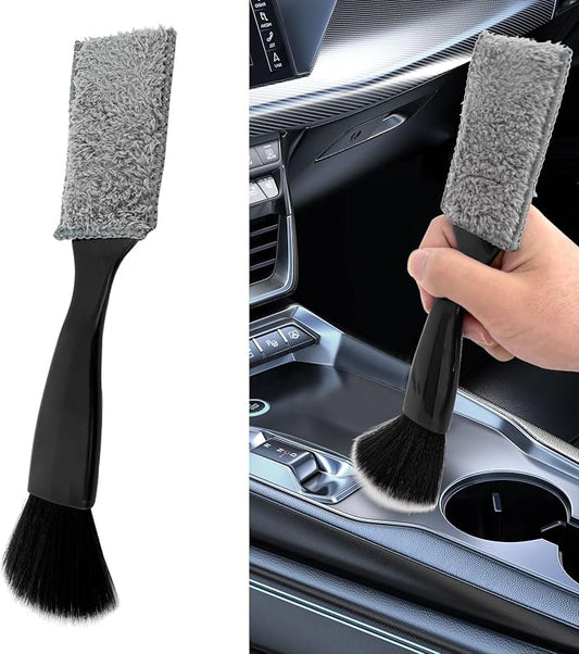 Universal 2 in 1 Duster for Car Clean, Car Vent Cleaner, Double Head Brush by Unknown